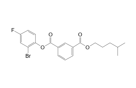 Isophthalic acid, 2-bromo-4-fluorophenyl isohexyl ester