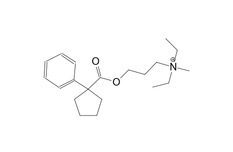 N,N-diethyl-N-methyl-3-{[(1-phenylcyclopentyl)carbonyl]oxy}-1-propanaminium