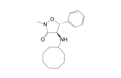 (4R,5R)-4-Cyclooctylamino-2-methyl-5-phenyl-isoxazolidin-3-one