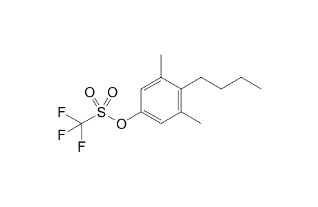 4-butyl-3,5-dimethylphenyl trifluoromethanesulfonate