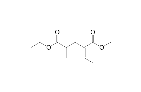 (4Z)-4-ethylidene-2-methyl-glutaric acid O1-ethyl ester O5-methyl ester