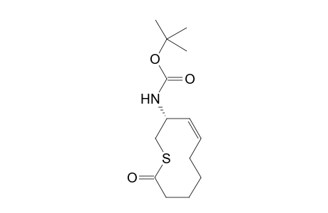 1,1-Dimethylethyl [R-(Z)-(3,6,7,8,9,10-hexahydro-10-oxo-2H-thiecin-3-yl)carbamate