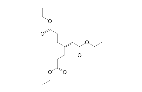3-(3-Ethoxy-3-keto-propyl)hex-2-enedioic acid diethyl ester