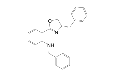 (S) N-Benzyl-2-(4-benzyl-4,5-dihydrooxazol-2-yl)aniline