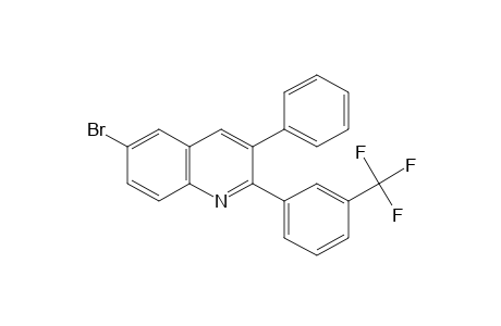 6-BROMO-3-PHENYL-2-(alpha,alpha,alpha-TRIFLUORO-m-TOLYL)QUINOLINE