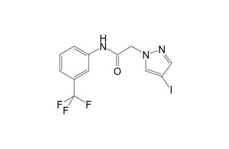 1H-Pyrazole-1-acetamide, 4-iodo-N-[3-(trifluoromethyl)phenyl]-