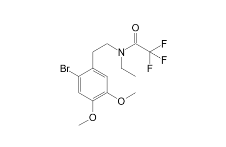 N-Ethyl-2-bromo-4,5-dimethoxyphenethylamine TFA