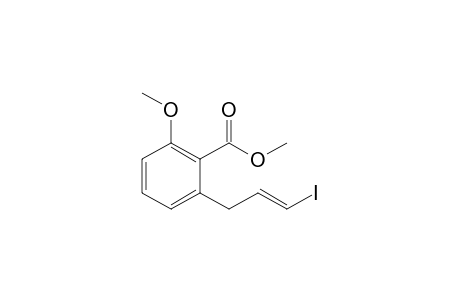 2-[(E)-3-iodoallyl]-6-methoxy-benzoic acid methyl ester