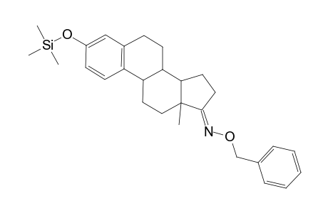 Estra-1,3,5(10)-trien-17-one, 3-[(trimethylsilyl)oxy]-, O-(phenylmethyl)oxime