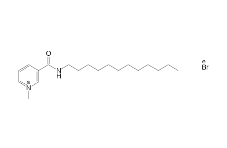 3-(dodecylcarbamoyl)-1-methylpyridinium bromide
