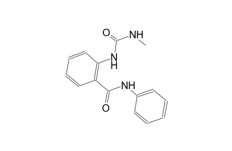 2-{[(methylamino)carbonyl]amino}-N-phenylbenzamide