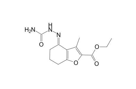 (4E)-3-methyl-4-semicarbazono-6,7-dihydro-5H-benzofuran-2-carboxylic acid ethyl ester