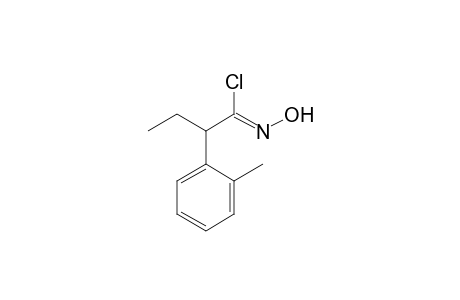 2-(2-Methylphenyl)butanohydroximoyl chloride