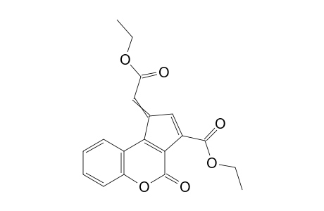 Ethyl 1-(2-ethoxy-2-oxoethylidene)-4-oxo-1,4-dihydrocyclopenta[c]chromene-3-carboxylate