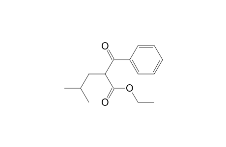 Valeric acid, 2-benzoyl-4-methyl-, ethyl ester