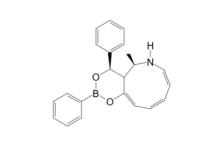 (7Z,9Z,11E)-(2S,4R,5R,6S)-5-Methyl-2,4-diphenyl-4,4a,5,6-tetrahydro-1,3-dioxa-6-aza-2-bora-benzocyclononene