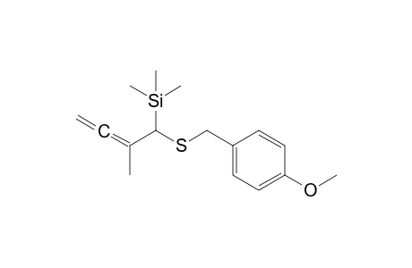 Trimethyl-[2-methyl-1-(p-anisylthio)buta-2,3-dienyl]silane