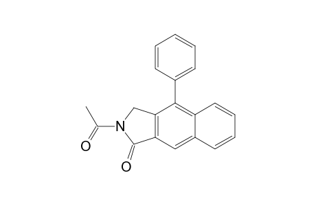 2-Acetyl-4-phenyl-2,3-dihydro-1H-benz[f]isoindol-1-one