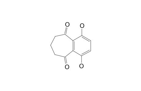 1,4-DIHYDROXY-7,8-DIHYDRO-5H-BENZO-[A]-CYCLOHEPTENE-5,9(6H)-DIONE