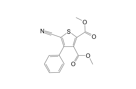 Dimethyl 5-Cyano-4-phenylthiophene-2,3-dicarboxylate