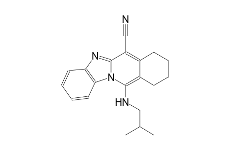 11-(isobutylamino)-7,8,9,10-tetrahydrobenzimidazo[1,2-b]isoquinoline-6-carbonitrile