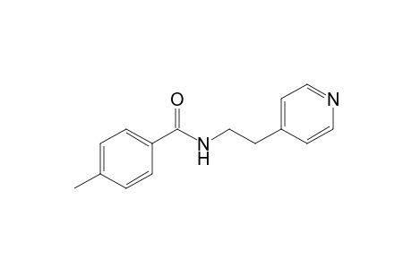 4-Methyl-N-[2-(pyridin-4-yl)ethyl]benzamide