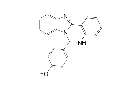 6-(4-methoxyphenyl)-5,6-dihydrobenzimidazo[1,2-c]quinazoline