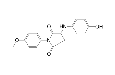 3-(4-hydroxyanilino)-1-(4-methoxyphenyl)-2,5-pyrrolidinedione