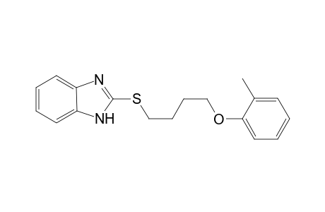 1H-1,3-Benzimidazole, 2-[[4-(2-methylphenoxy)butyl]thio]-