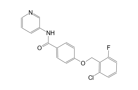 benzamide, 4-[(2-chloro-6-fluorophenyl)methoxy]-N-(3-pyridinyl)-