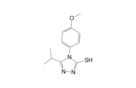 4-(4-Methoxyphenyl)-5-(propan-2-yl)-4H-1,2,4-triazole-3-thiol