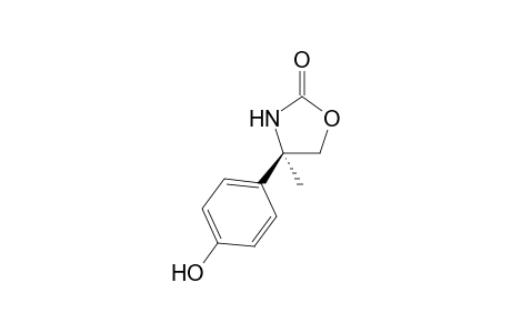 (R)-4-(4-hydroxyphenyl)-4-methyloxazolidin-2-one