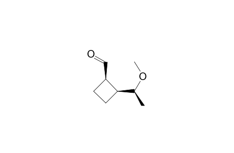 Cyclobutanecarboxaldehyde, 2-(1-methoxyethyl)-, [1R-[1.alpha.,2.alpha.(S*)]]-