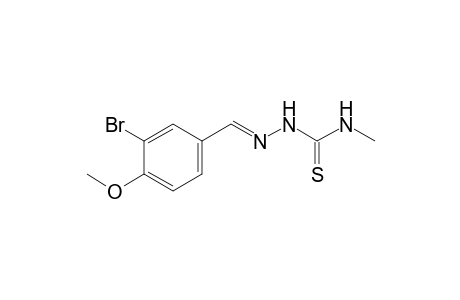 3-bromo-p-anisaldehyde, 4-methyl-3-thiosemicarbazone