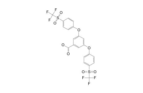 3,5-BIS-(4-TRIFLUOROMETHYLSULFONYL-PHENOXY)-BENZOIC-ACID