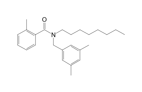 Benzamide, 2-methyl-N-(3,5-dimethylbenzyl)-N-octyl-