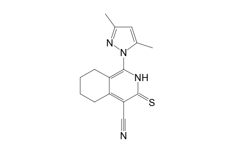 4-Cyano-1-(3,5-dimethylpyrazol-1-yl)-5,6,7,8-tetrahydroisoquinoline-3(2H)-thione