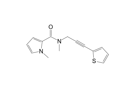 1-Methyl-1H-pyrrole-2-carboxylic acid methyl-(3-thiophen-2-ylprop-2-ynyl)amide