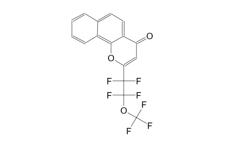 4H-naphtho[1,2-b]pyran-4-one, 2-[1,1,2,2-tetrafluoro-2-(trifluoromethoxy)ethyl]-