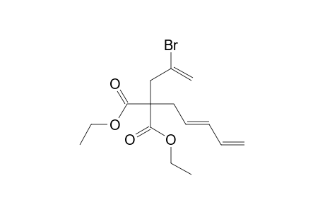 Diethyl 2-Bromoprop-2-enyl(2',4'-pentadienyl)malonate
