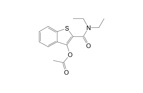 3-Acetoxy-N,N-diethylbenzo[b]thiophene-2-carboxamide