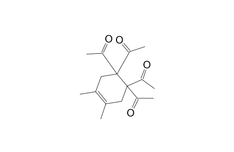 4,4,5,5-Tetraacetyl-1,2-dimethylcyclohex-1-ene