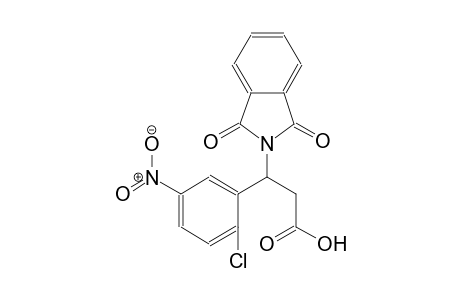 1H-isoindole-2-propanoic acid, beta-(2-chloro-5-nitrophenyl)-2,3-dihydro-1,3-dioxo-