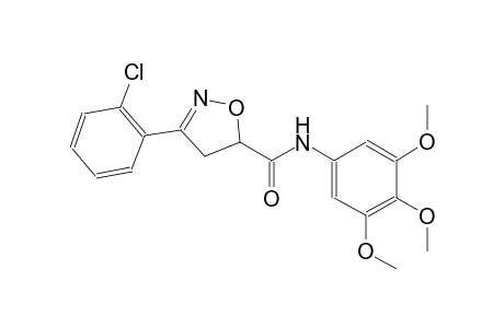 5-isoxazolecarboxamide, 3-(2-chlorophenyl)-4,5-dihydro-N-(3,4,5-trimethoxyphenyl)-