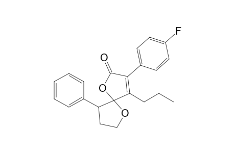 3-(4-Fluorophenyl)-9-phenyl-4-propyl-1,6-dioxaspiro[4.4]non-3-en-2-one