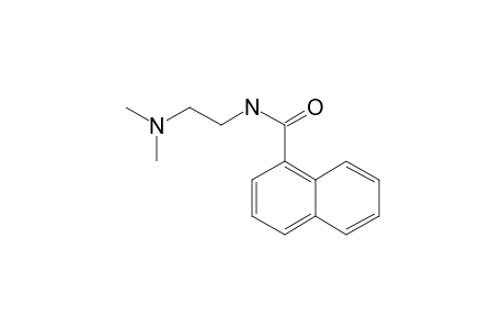 N-[2-(Dimethylamino)ethyl]-1-naphthamide