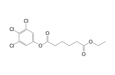 Adipic acid, ethyl 3,4,5-trichlorophenyl ester