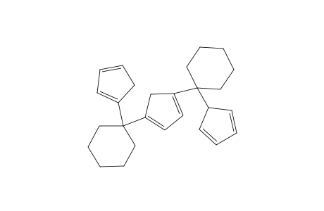 1-(cyclopenta-1,3-dienyl)-1-(4-(1-(cyclopenta-2,4-dienyl)cyclohexyl)cyclopenta-1,3-dienyl)cyclohexane