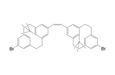 (Z)-8,8'-(Ethene-1,2-diyl)bis(13-bromo-5-tert-butyl-[2.2]metaxyclophane)