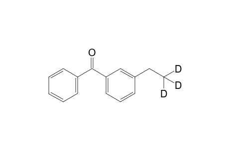 phenyl-[3-(2,2,2-trideuterioethyl)phenyl]methanone